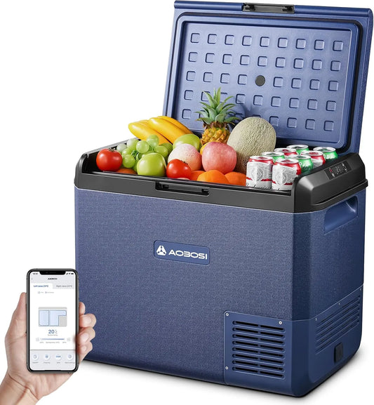 AAOBOSI koelbox, 220 V, 60 l compressie, elektrische -20 °C tot 20 °C