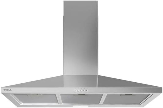 Teka decoratieve piramide-afzuigkap 90 cm met drukschakelaar en 3 snelheden