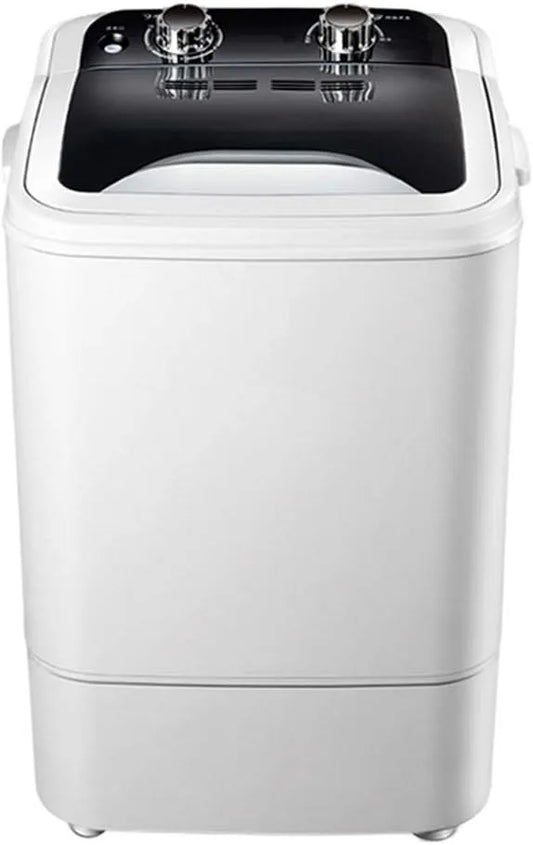 Was-droogcombinatie, Draagbare Enkele Kuipwasmachine, Wasmachine Voor Compacte Was, Centrifugaalmand En Afvoerslang, Roterende Controller