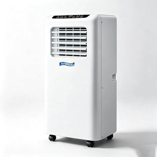 Airconditioner, 14000 BTU, 5000 BTU, koel- en verwarmingsfunctie, 14000 BTU mobiele, compacte verplaatsbare airconditioning unit voor woonkam