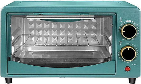 Elektrische oven, tafelmodel oven, multifunctionele kleine desktop huishoudelijke bakmachine, aanrecht met glazen deuren for thuiskeuken