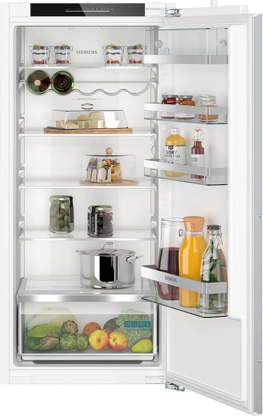 Siemens KI41RADD1 koelkast, 204 l, 56 cm, 122,5 x 56 cm, stille werking, iQ500 Inbouw, Made in Germany, langere frisheid, plat scharnier