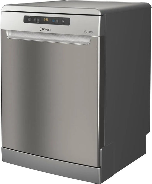 Indesit 3C23 vaatwasser, 60 cm, 59 cm, 85 cm, hoogte 85 cm. Buiten met capaciteit 14 couverts