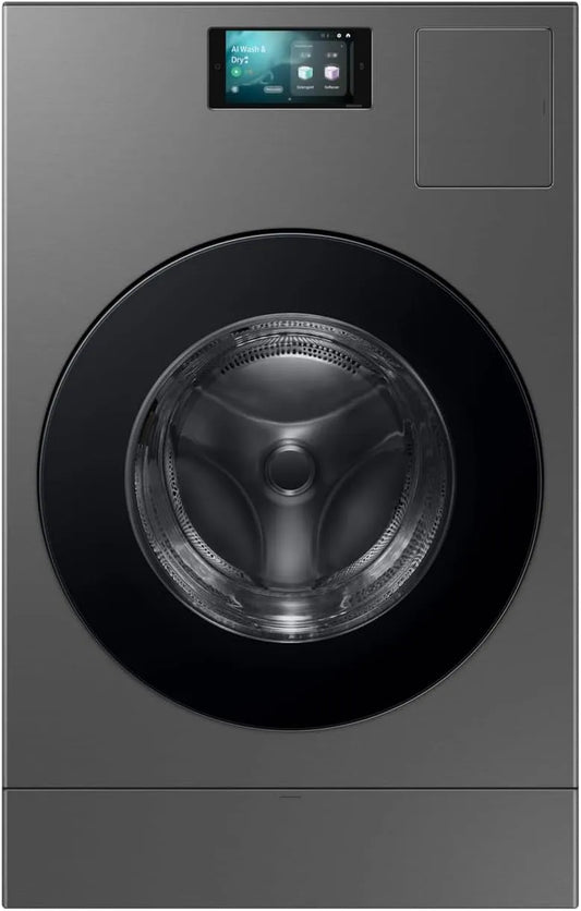 Samsung WD18DB8995BZT2 warmtepomp, 11 kg, 87,5 cm, 68,6 x 11 x 87,5 cm, wifi-bediening, digitaal display, Bespoke AI Combo, display AI Home
