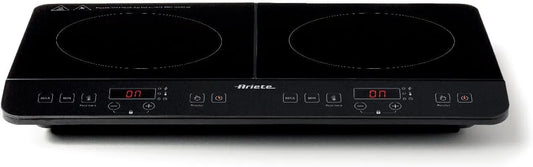 Inductiekookplaat, 2000 W, 1500 W, timer, Ariete 1998 Draagbare dubbele