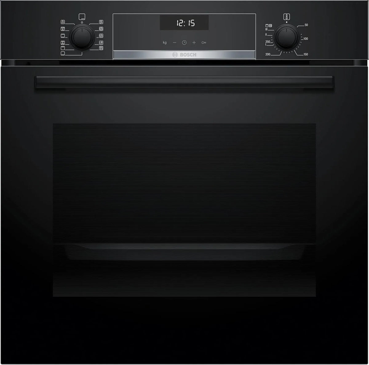 HBG537BB4 elektrische oven, 60 cm, 60 x 60 cm, bakfuncties met temperatuur- en tijdregeling